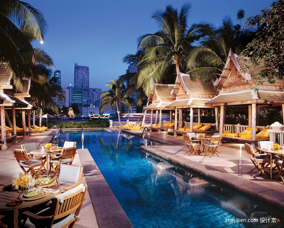 曼谷半岛酒店设计 – 设计本装修效果图