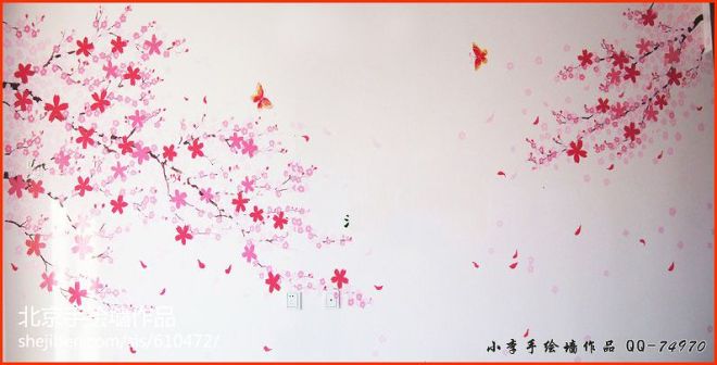 北京手绘墙画图片(时尚)-装修设计效果图-北京