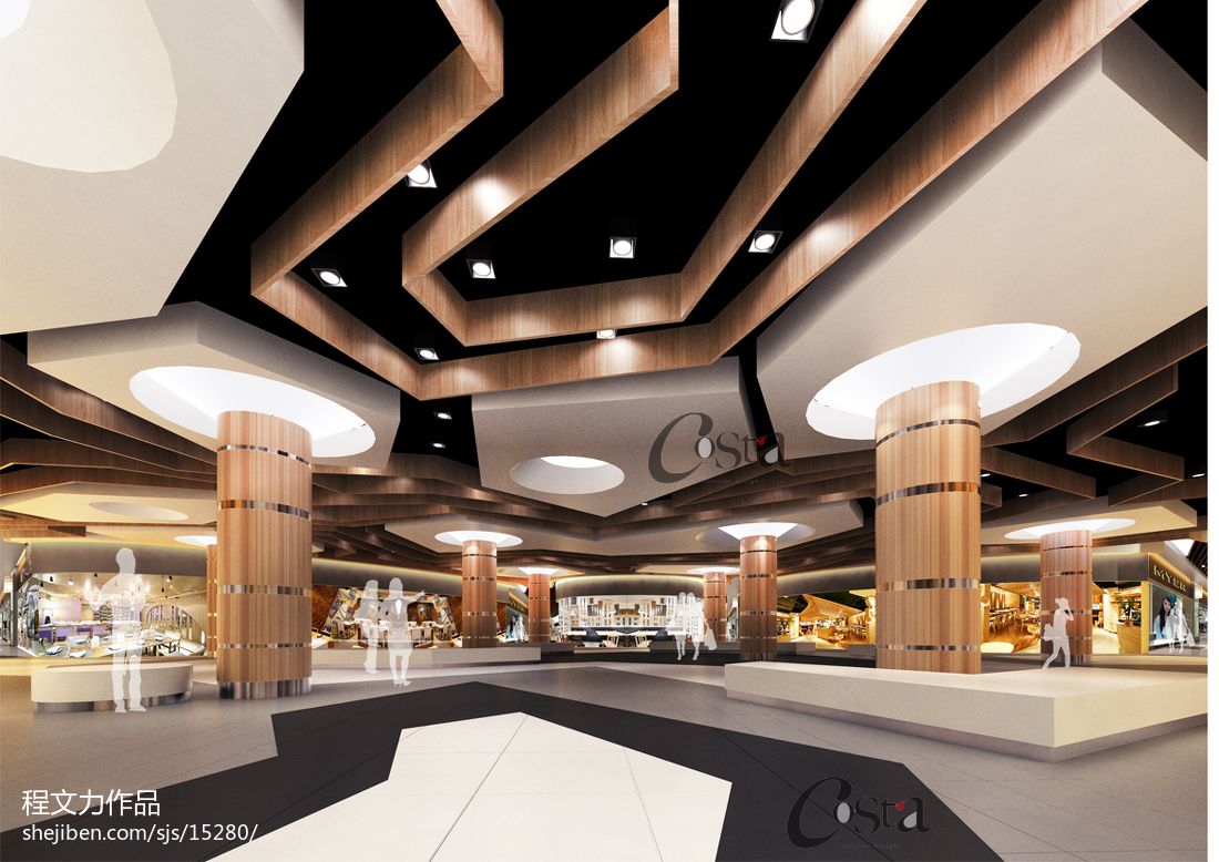 南宁龙光世纪商业广场-商业展示空间设计案例-筑龙室内设计论坛