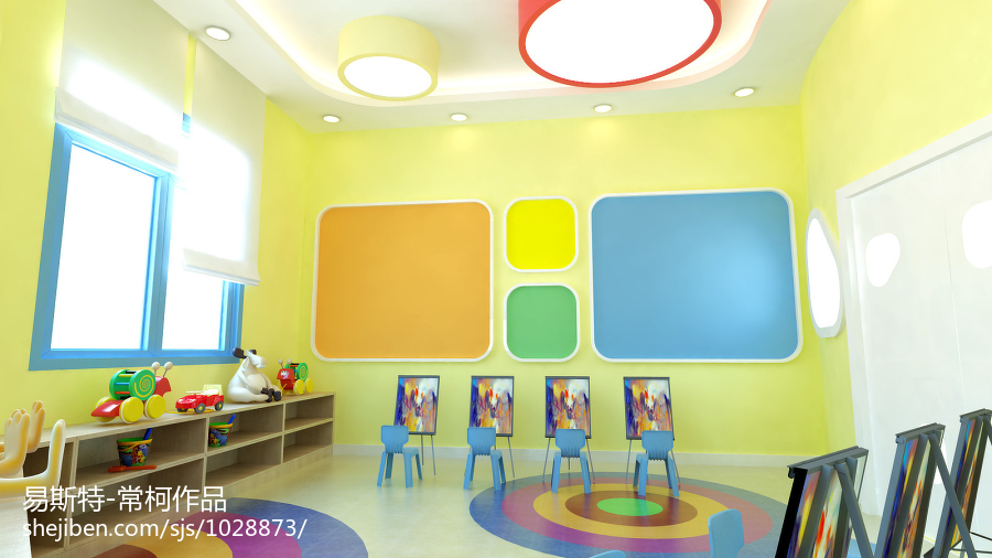 幼儿园教室装修图片大全 – 设计本装修效果图