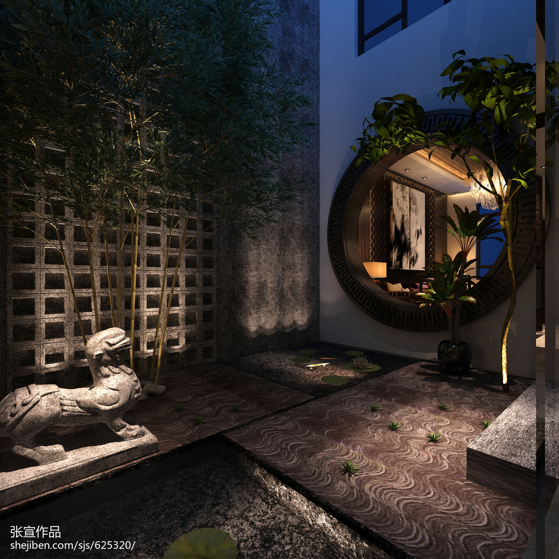 欧式别墅地下室设计 – 设计本装修效果图