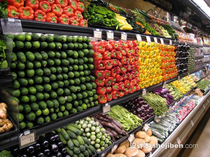 水果蔬菜超市效果图 – 设计本装修效果图