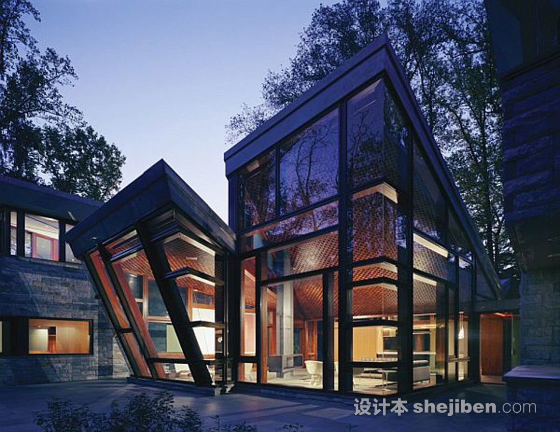 一层超实用现代住宅_别墅图纸设计 - 图纸中心 - 易盖房