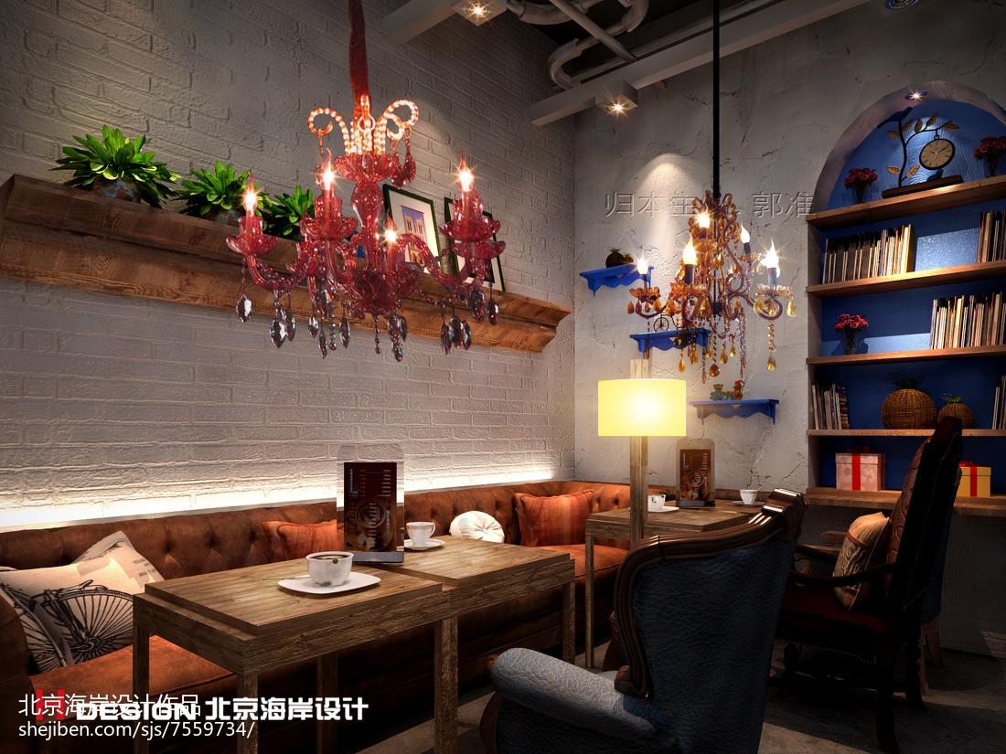 创意咖啡厅设计北京nascafe433㎡2631330