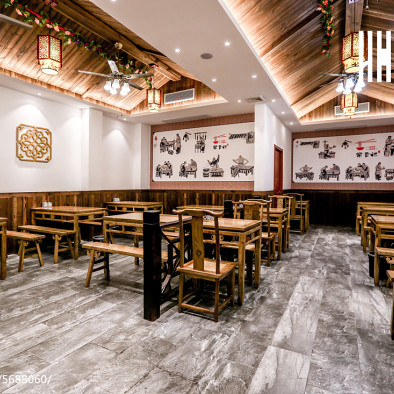 中餐厅设计案例_中餐厅装修效果图_中餐厅设计_中餐厅