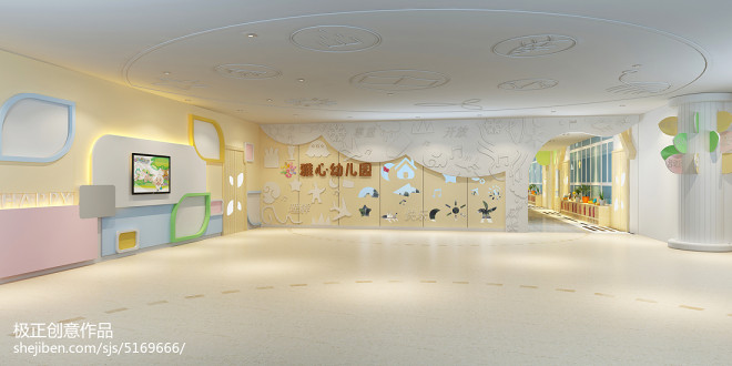 幼儿园设计·广州雅心幼儿园·原创-装修设计