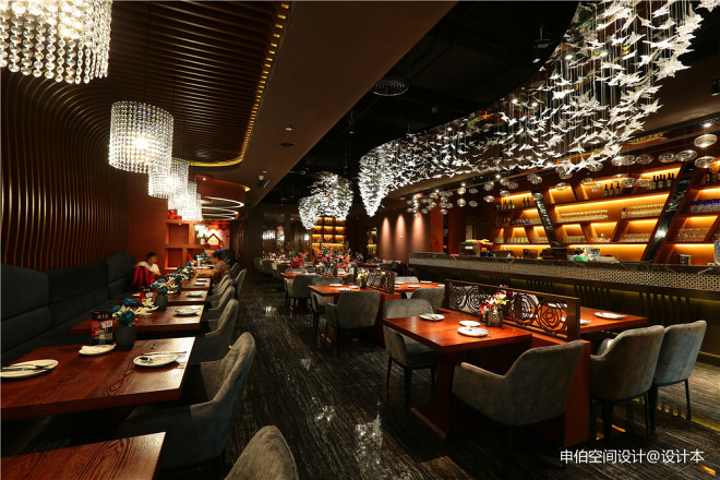 广州安华汇爱味道牛排西餐厅设计
