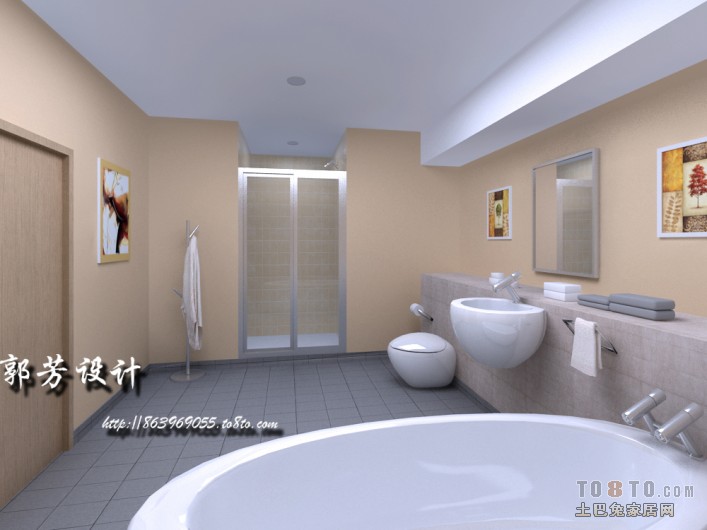 洗澡间– 设计本装修效果图