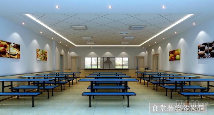 食堂 – 设计本装修效果图