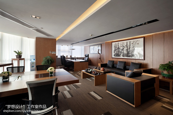 广州汇德5A级百利集团展示办公楼-装修设计效
