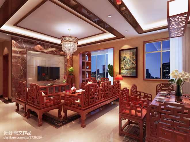 中式红木家具改造简约中式红木家具图片2