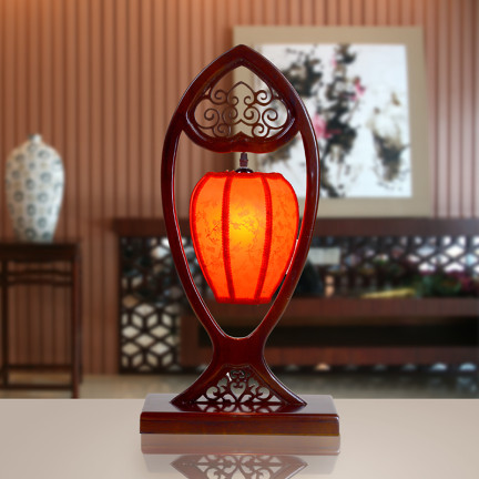 木缘人中式台灯古典灯具创意客厅书房温馨浪漫