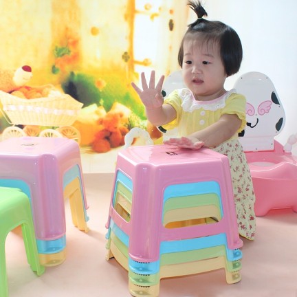 美泰居家 儿童塑料小凳子宝宝游戏板凳幼儿早