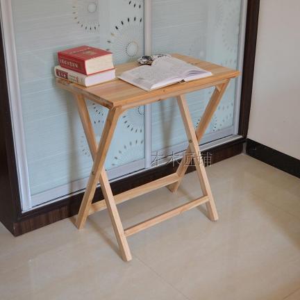 特价 实木学习桌 儿童桌 可折叠看书书桌 简易学