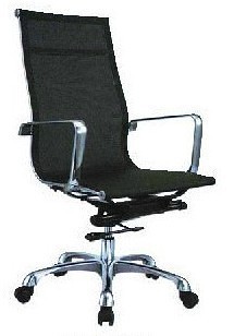办公家具固定扶手钢制脚网布电脑椅特价经理椅