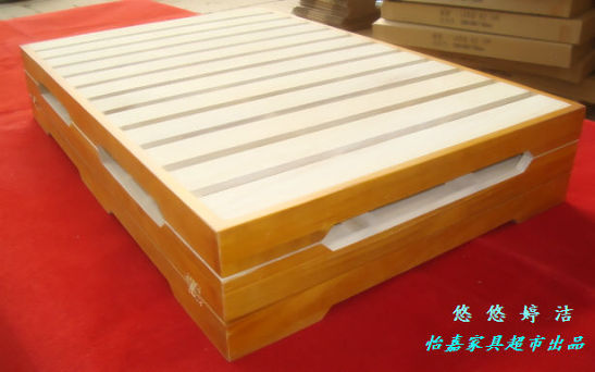 特卖 卧室用可折叠床 单人榻榻米 实木床 儿童床