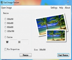 图片无损缩小变大工具(Fast Image Resizer)中文版免费下载