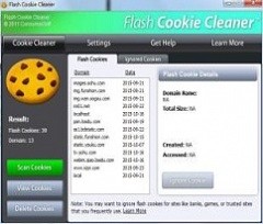 Flash Cookie Remover v0.91 绿色英文版下载