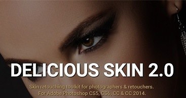 PS人物美白磨皮润色插件 (Delicious Skin )2.0 最新版下载