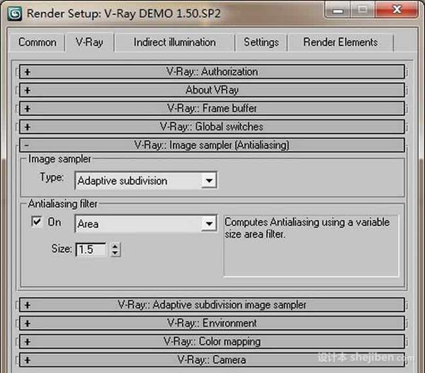【adv 1.5 sp2】vray1.5 渲染器英文版（64位）免费下载0