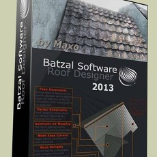 【屋顶设计布瓦插件】Batzal Roof Designer 中文版下载