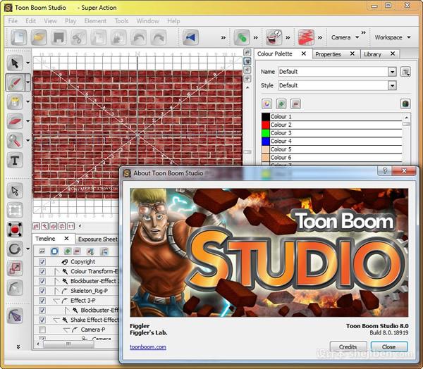 toon boom studio（动画软件）v8.1 官方中文版免费下载0