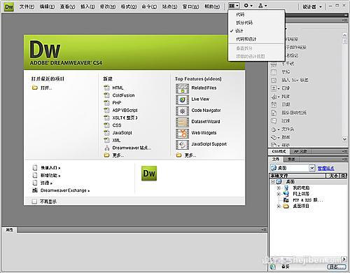Dreamweaver CS4 简体中文绿色版下载0