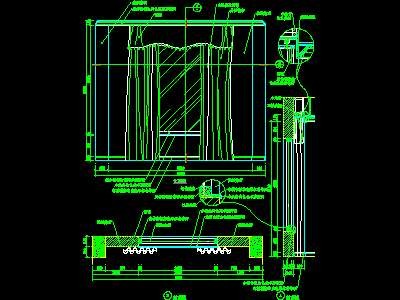 CAD窗详图素材5--CAD图块素..施工图
