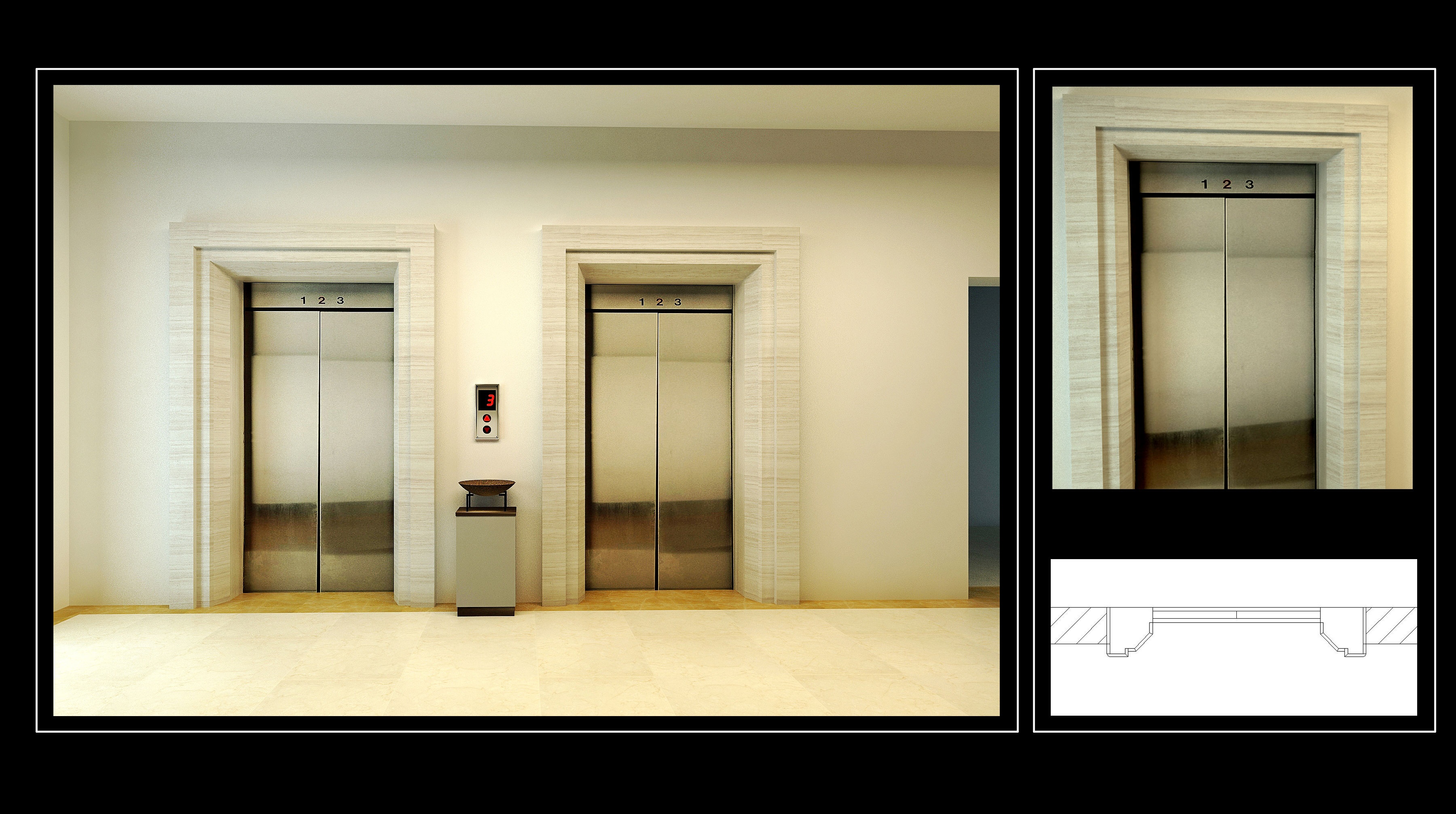 河南纳米晶石电梯门套石塑电梯门套 半晶石电梯门套上门安装-合作-烽火台