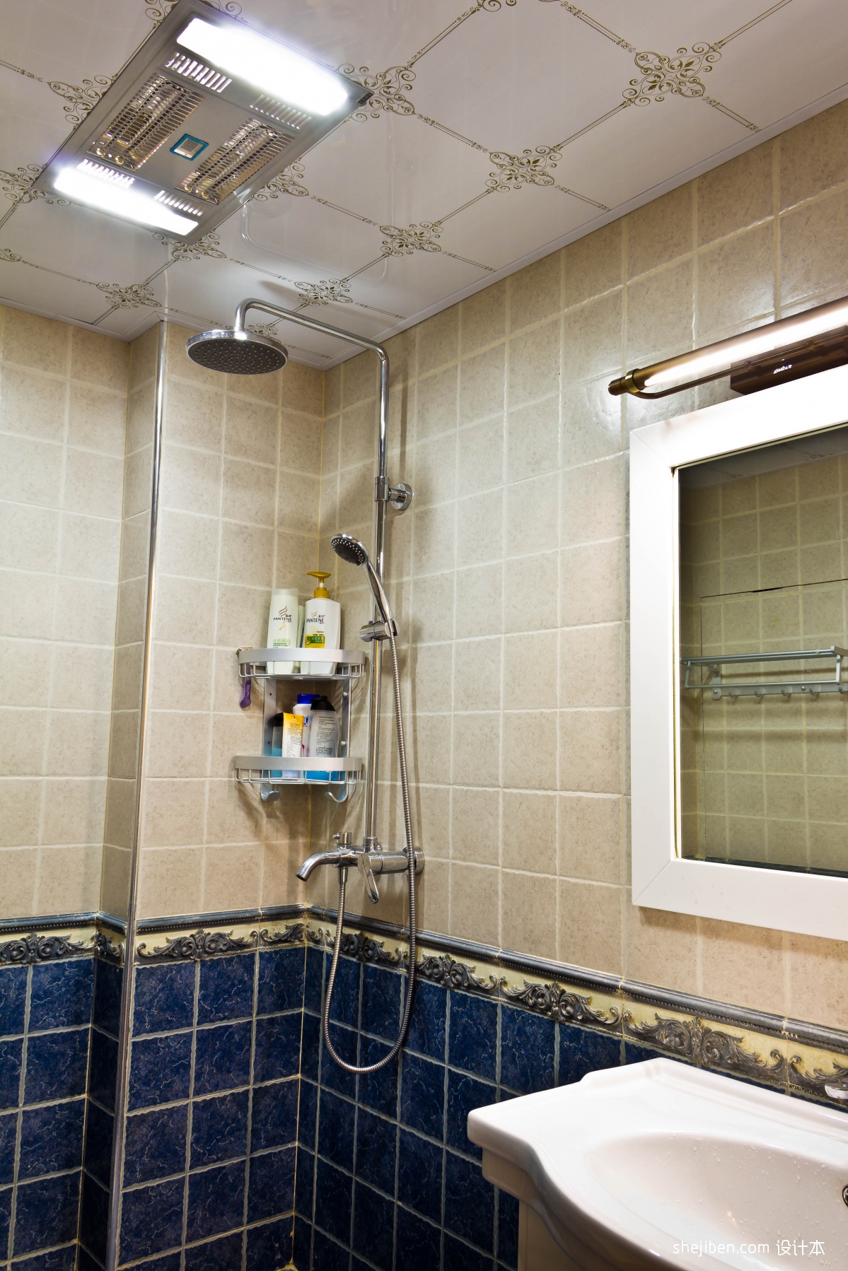 卫生间洗澡隔断 – 设计本装修效果图