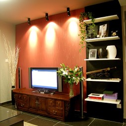 现代风格客厅电视墙装修效果图