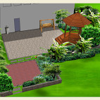 私家庭院景观设计_755063