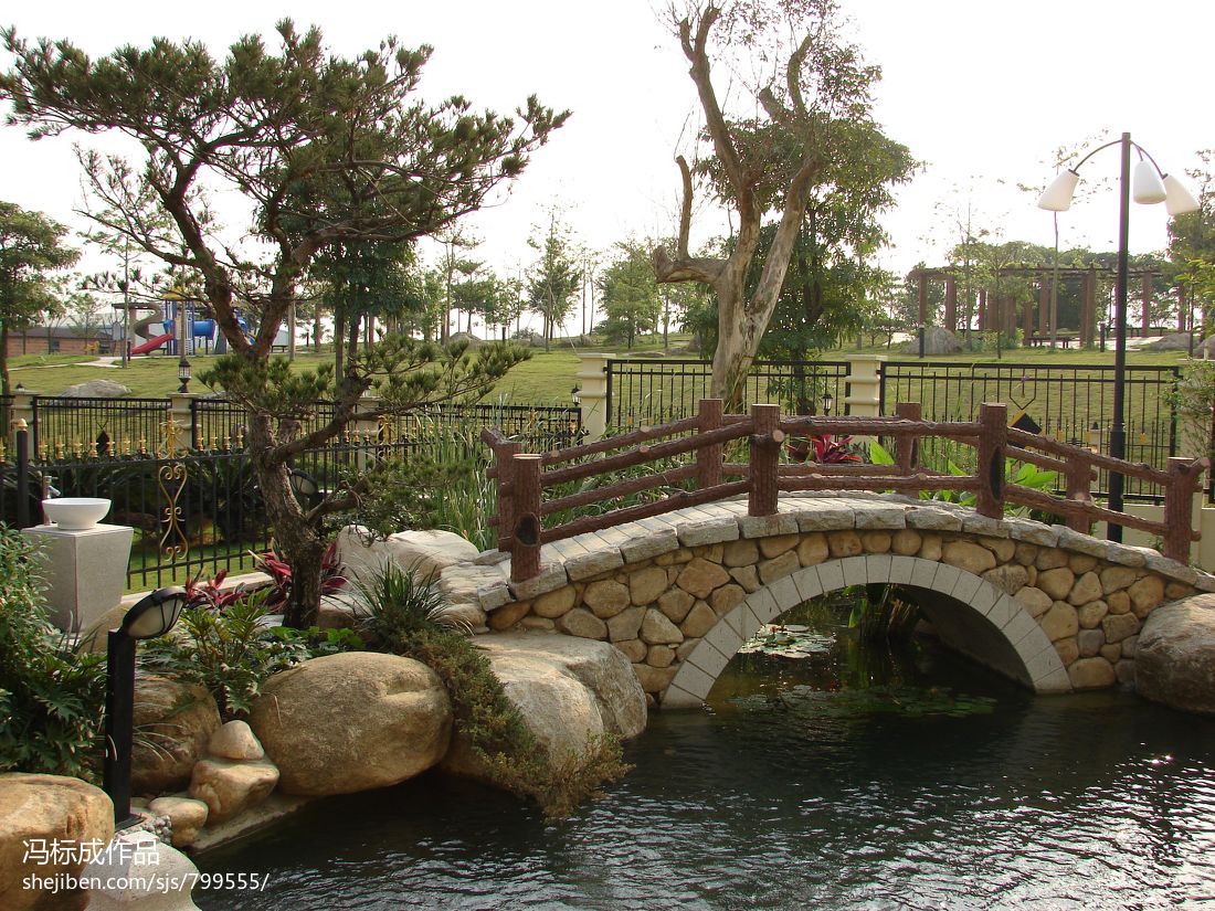 中式私家别墅花园设计
