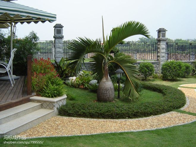 中式别墅花园设计