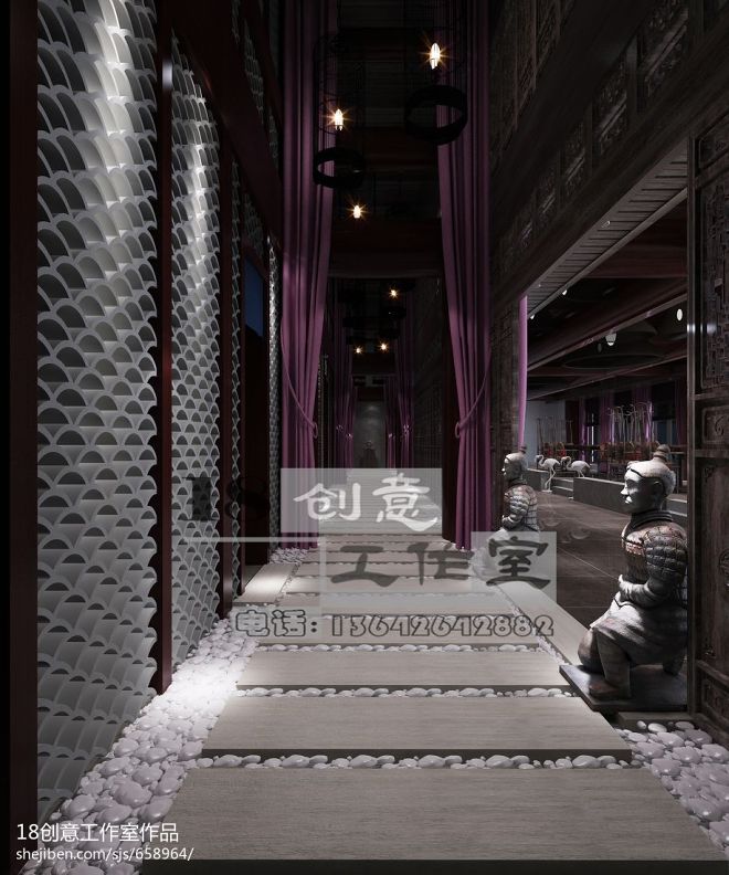 古艺轩餐饮空间设计_846693