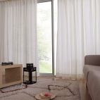 现代卧室窗帘装饰效果图