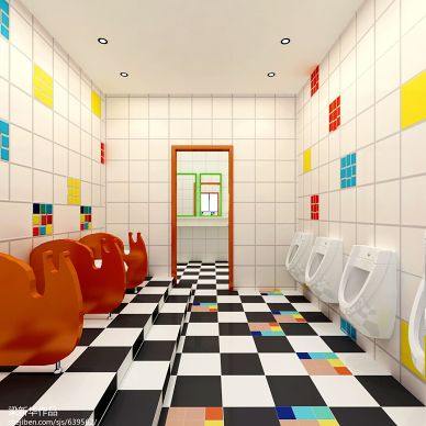 新式幼儿园厕所设计