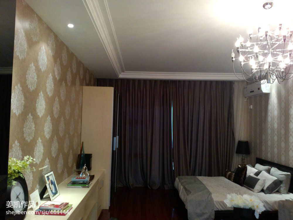 单身公寓现代卧室装修图片