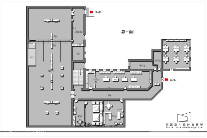 中式美术馆平面图