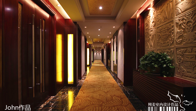 2012年合肥花都宾馆室内改造设计