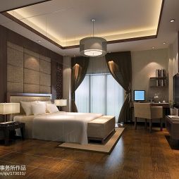 中式风格卧室装修效果图欣赏