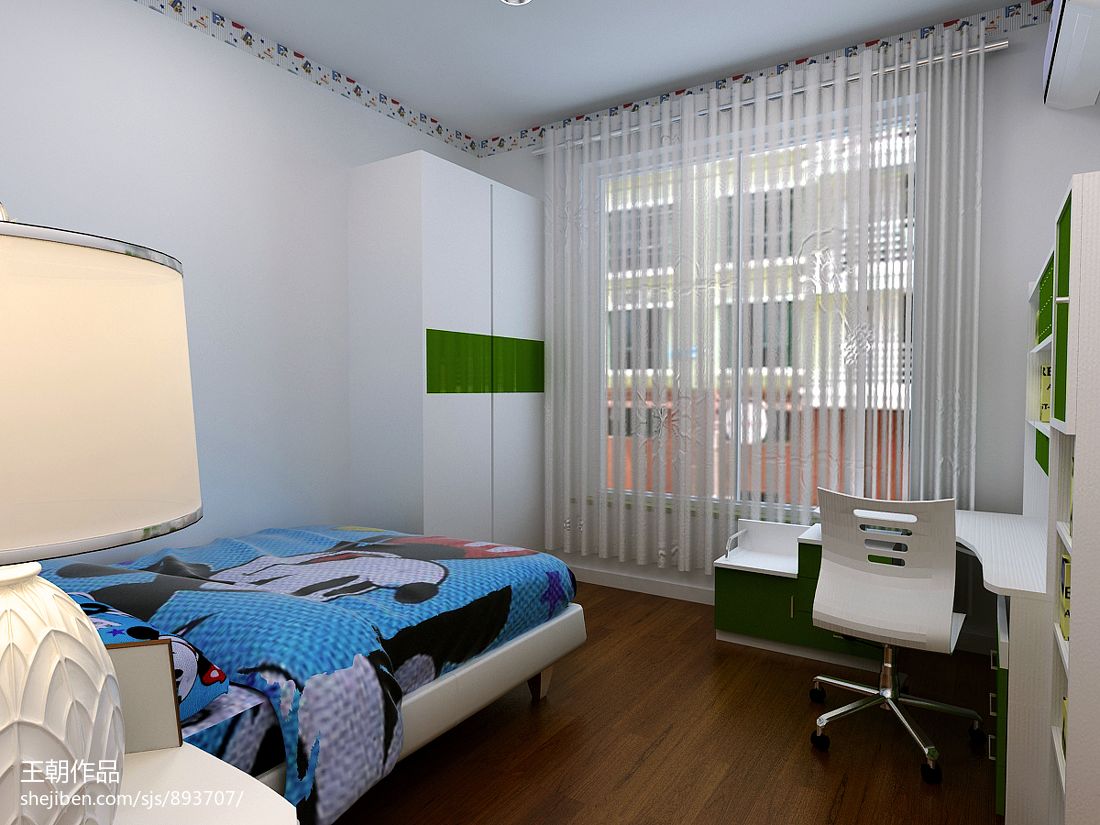 儿童房间装修效果图_现代儿童房的设计创意 - 诺诚智慧家