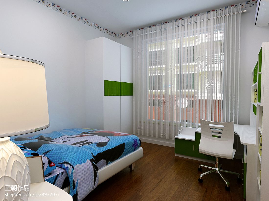 现代小面积儿童房装修设计效果图大全