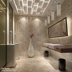 现代卫浴时尚瓷砖装修设计效果图