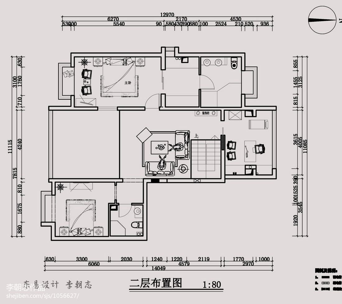 6卧室，11X12米二层经典欧式别墅丨建筑师作品展-搜狐