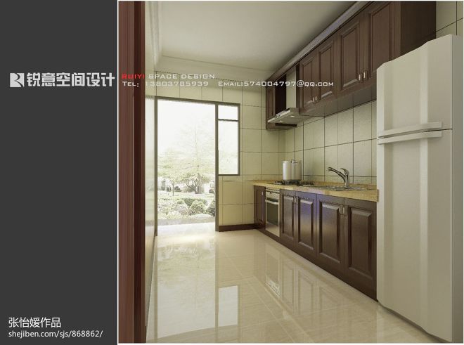 新中式居住空间设计_中式厨房装修设计