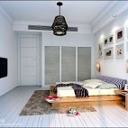 江西九江欧式卧室床头背景墙装修设计效果图