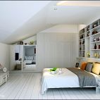 江西九江欧式卧室床头背景墙隔断装修设计效果图