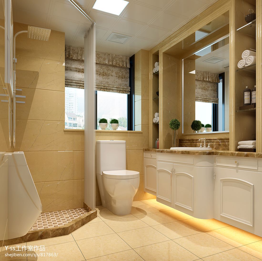 淋浴房|空间|室内设计|大头鱼酱 - 原创作品 - 站酷 (ZCOOL)