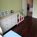 11平米美式儿童房家具装修设计效果图